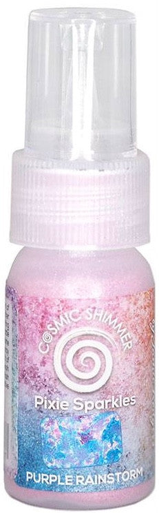 Expresiones creativas Cosmic Shimmer Pixie Sparkles Púrpura Lluvia